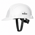 Polypropylene Industrial Safety Helmet | Triple Corrugation Construction Helmet | Manual Adjustment PPE Helmet