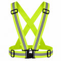 Reflective Safety Cross Belt – Adjustable High Visibility Safety Belt