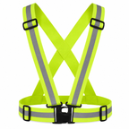 Reflective Safety Cross Belt – Adjustable High Visibility Safety Belt