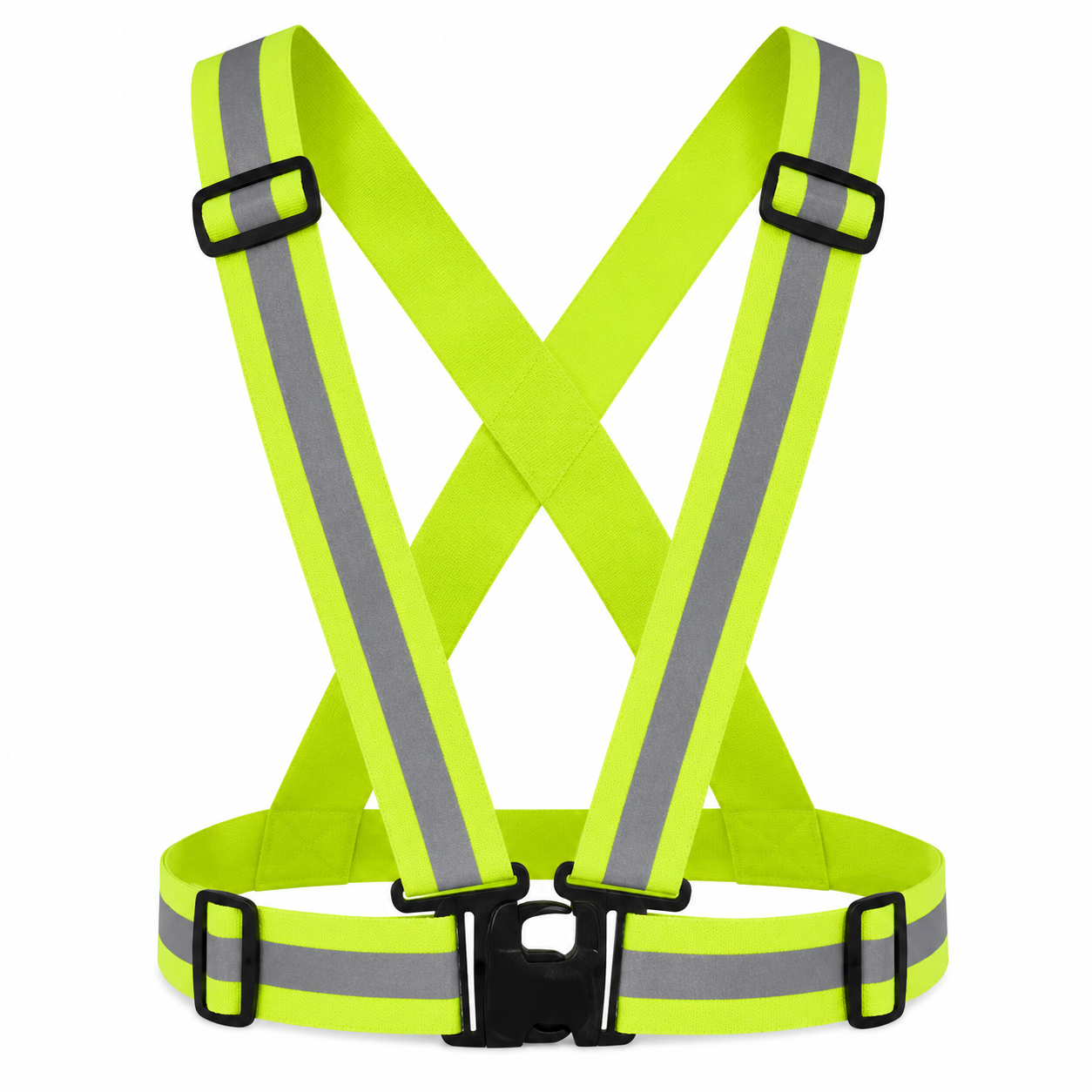 Reflective Safety Cross Belt – Adjustable High Visibility Safety Belt