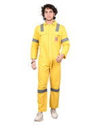 Vajraastra Cotton Coverall – High Visibility Industrial Workwear (200 GSM)