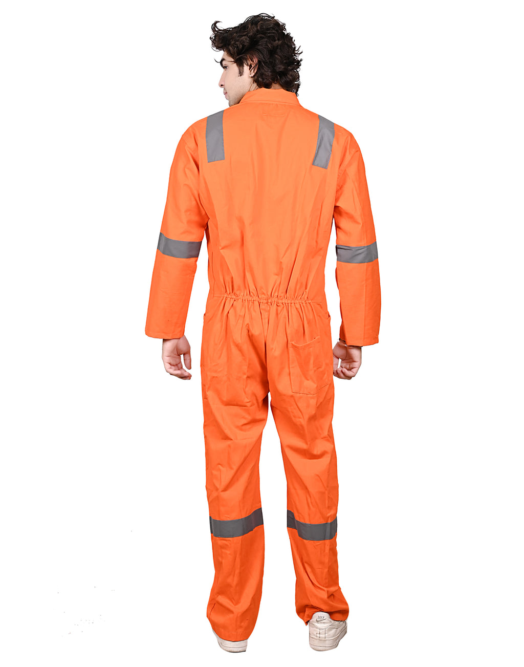 Vajraastra Cotton Coverall – High Visibility Industrial Workwear (200 GSM)