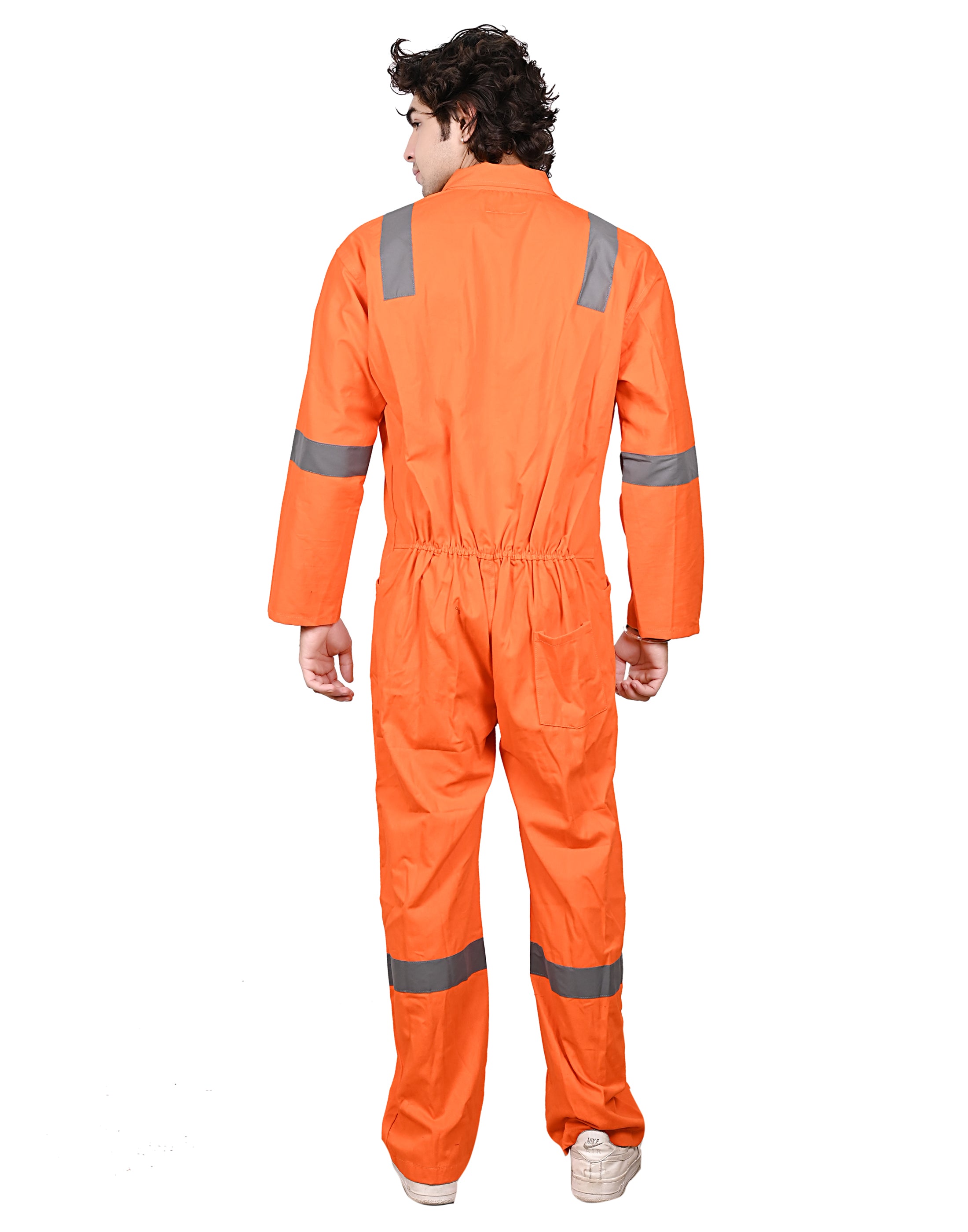 Vajraastra Cotton Coverall – High Visibility Industrial Workwear (200 GSM)