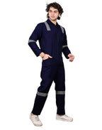 Vajraastra Cotton Coverall – High Visibility Industrial Workwear (200 GSM)