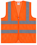 Orange Safety Jacket, Reflective Safety Jacket, High Visibility Safety Vest, Orange Reflective Vest, Double Reflective Safety Vest, 2 Inch Reflective Tape Jacket, Polyester Mesh Safety Jacket, Zip Safety Jacket, Construction Safety Vest, Industrial Safety Jacket, Road Safety Vest, Worker Safety Jacket, High Visibility Workwear, Reflective Work Vest, Safety Jacket for Construction Workers, Reflective Jacket with Zip.