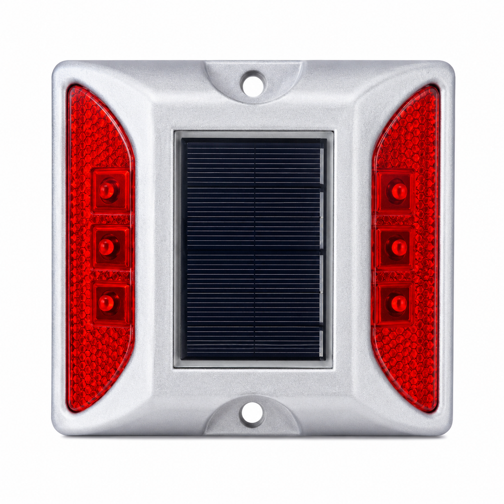 Solar Road Stud, Solar Road Marker, LED Road Stud, Solar LED Road Stud, Solar Road Safety Light, Road Reflector, Solar Traffic Marker, Highway Road Stud, LED Road Marker, Solar Traffic Safety Equipment, Waterproof Road Stud, IP68 Road Stud, 30 Ton Road Stud, Solar Road Safety Products, Road Safety Equipment India.