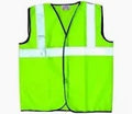 Green Safety jacket 90 GSM