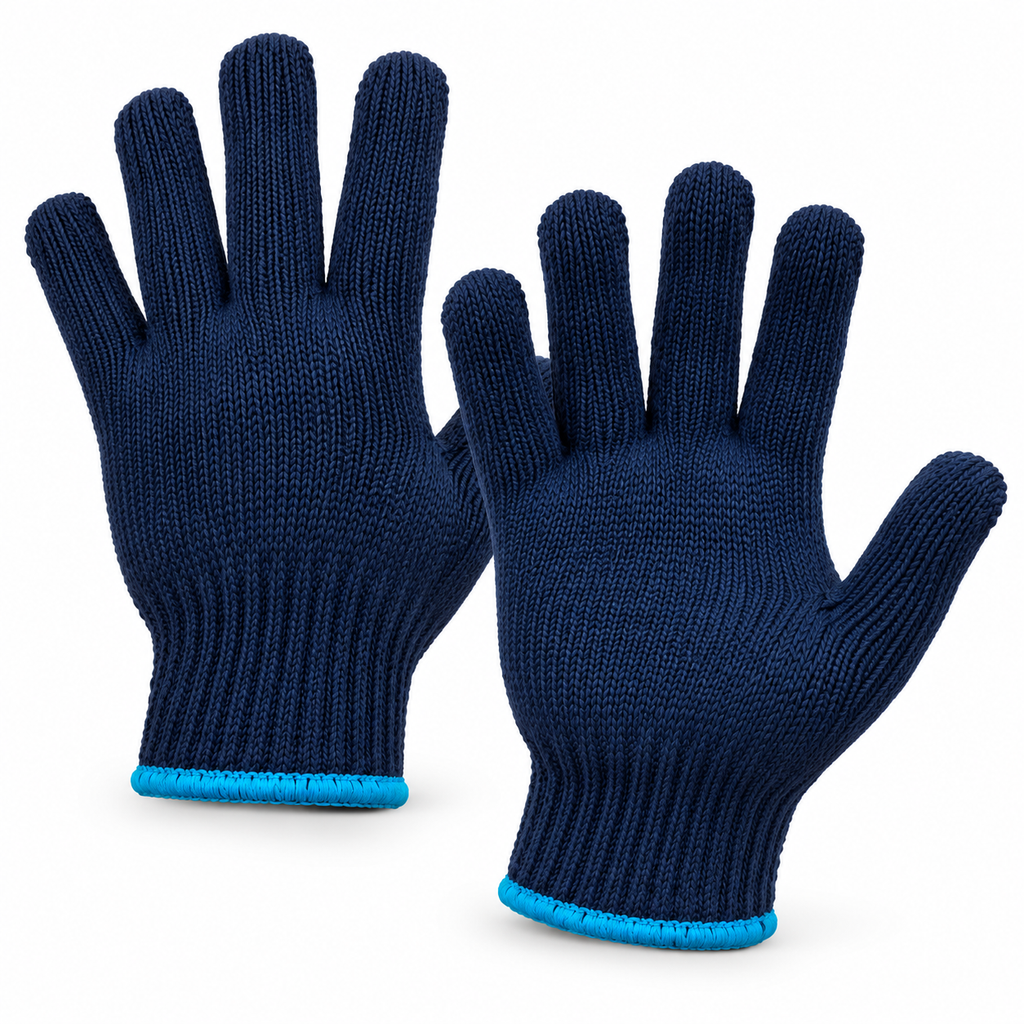  Blue Cotton Hand Gloves, 35 GSM Cotton Gloves, Cotton Knitted Safety Gloves, Industrial Work Gloves, Blue Knitted Gloves, Cotton Handling Gloves, Factory Safety Gloves, Warehouse Hand Gloves, General Purpose Work Gloves, Cotton Gloves Supplier in India.