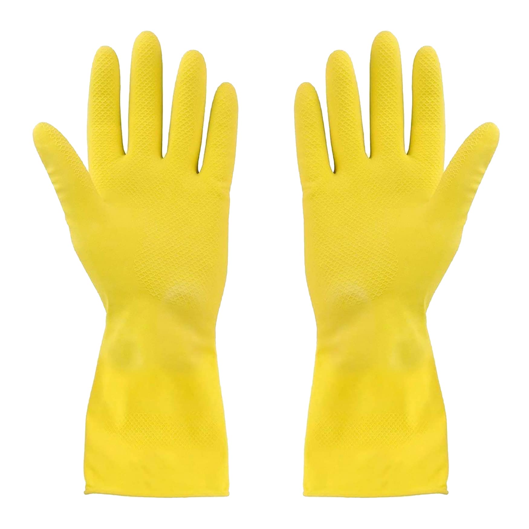 45 Rubber Household Gloves (45 Gram) – Heavy Duty Latex Cleaning Gloves